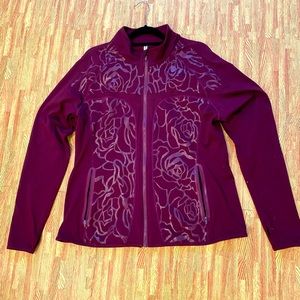 Plum Fabletics Athletic Zippered Jacket